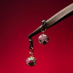 Royal Bell Nipple Clamps Jewelry - Metallic Floral Choker with Adjustable Silicone
