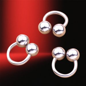 Premium Adjustable Genital Piercing Jewelry - Titanium Steel Body Ring (1.2mm/1.6mm Gauge)