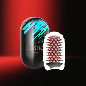 PulseCaps Pro-Discreet Portable Male Masturbator with 4 Stimulation Modes, Realistic Texture & Travel-Friendly Case