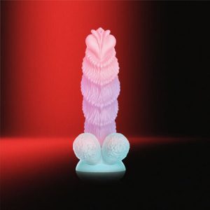 Pinecone Alien Anal Plug - Liquid Silicone, Soft Extra Large Alternative Anal Sex Toy with Anal Beads
